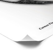 "Stilleven met stille beweging", glanzend Poster (Hoek)