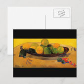 'Stilleven met Tahitiaanse Sinaasappels' - Paul Ga Briefkaart (Voorkant / Achterkant)