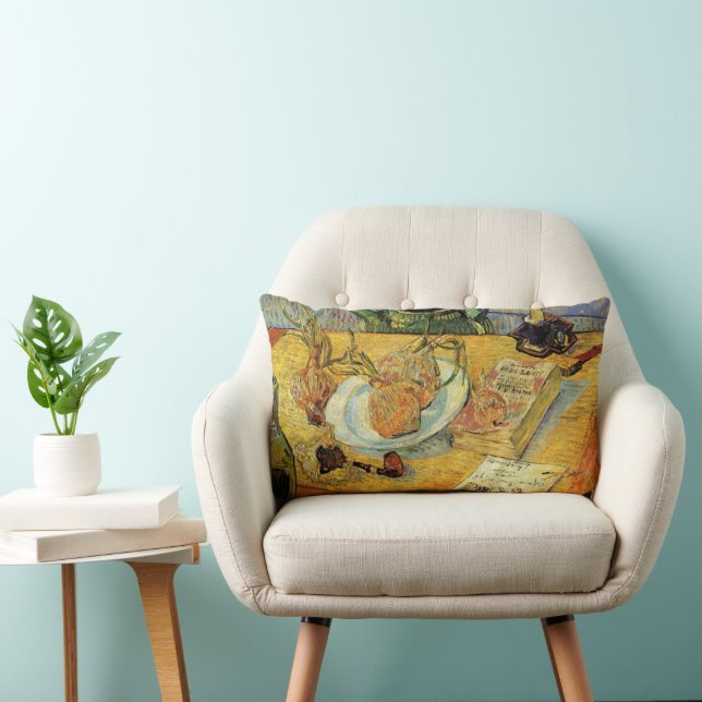 Stilleven met tekenbord van Vincent van Gogh Kussen (Stoel)