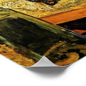 Stilleven met tekenbord van Vincent van Gogh Poster (Hoek)