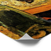 Stilleven met tekenbord van Vincent van Gogh Poster (Hoek)