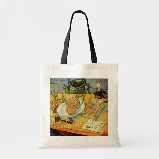 Stilleven met tekenplank van Vincent van Gogh Tote Bag (Voorkant)