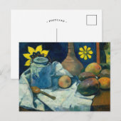 Stilleven met theepot en fruit | Paul Gauguin Briefkaart (Voorkant / Achterkant)