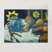 Stilleven met theepot en fruit | Paul Gauguin Briefkaart (Voorkant)