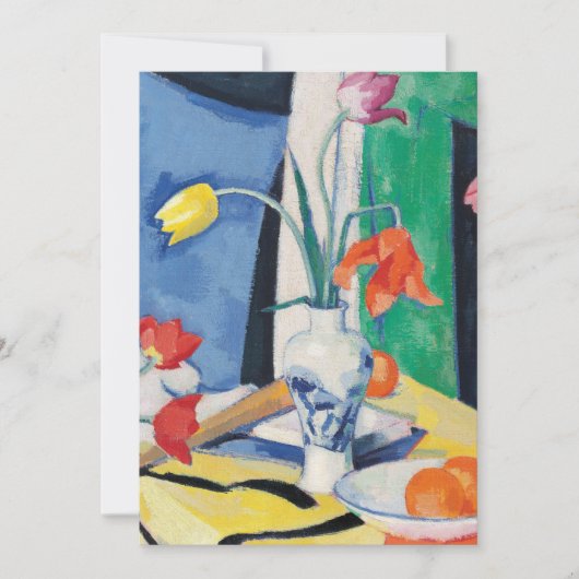 Stilleven met tulpen | Samuel John Peploe (Voorkant)