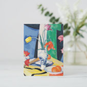 Stilleven met tulpen | Samuel John Peploe Briefkaart (Staand voorkant)