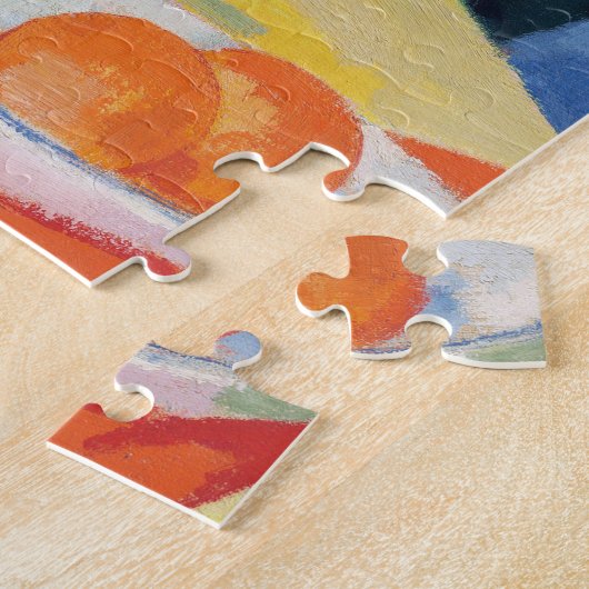 Stilleven met tulpen | Samuel John Peploe Legpuzzel (Zijkant)