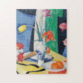 Stilleven met tulpen | Samuel John Peploe Legpuzzel (Verticaal)