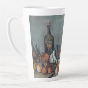 Stilleven met uien, olieverfschilderij, Paul Cezan Latte Mok