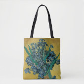 Stilleven met vaas met irissen van Vincent van Gog Tote Bag (Voorkant)
