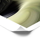 "Stilleven met verwarde beweging", glanzend Poster (Hoek)