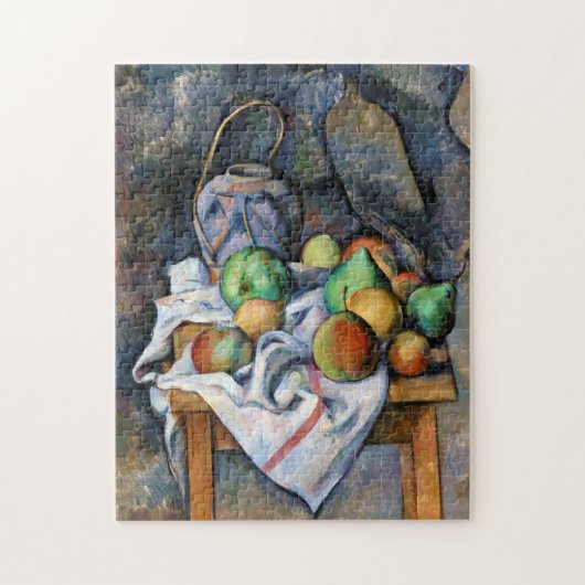 Stilleven met vruchten, Paul Cezanne Legpuzzel (Verticaal)