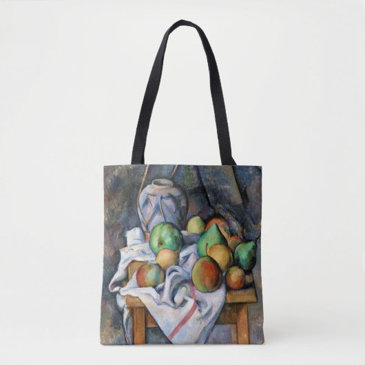 Stilleven met vruchten, Paul Cezanne Tote Bag (Voorkant)