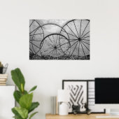 Stilleven met wagenwiel poster (Thuiskantoor)