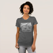Stilleven met wagenwiel t-shirt (Voorkant volledig)