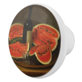 Stilleven met watermeloenen (door Constantin Stahi Keramische Knop (Rechts)