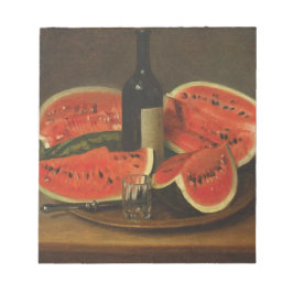 Stilleven met watermeloenen (door Constantin Stahi Notitieblok