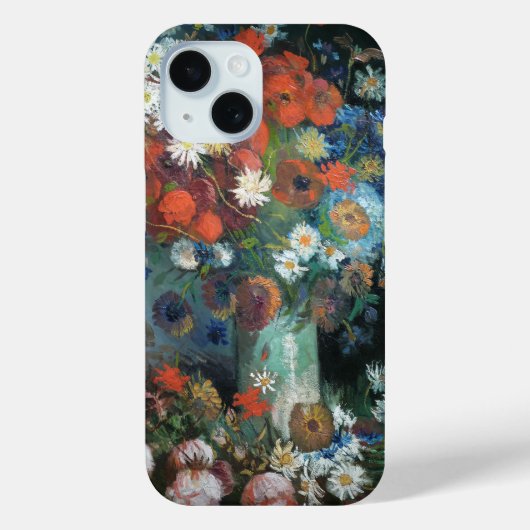 Stilleven met weidebloemen | Vincent van Gogh Case-Mate iPhone Case (Achterkant)