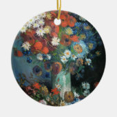 Stilleven met weidebloemen | Vincent van Gogh Keramisch Ornament (Voorkant)