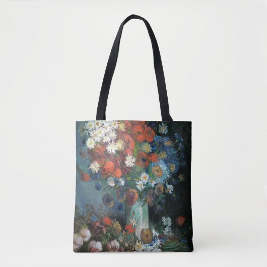 Stilleven met weidebloemen | Vincent van Gogh Tote Bag (Voorkant)