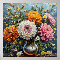 🌸 Stilleven met wilde bloemen Rustig bloemstuk op