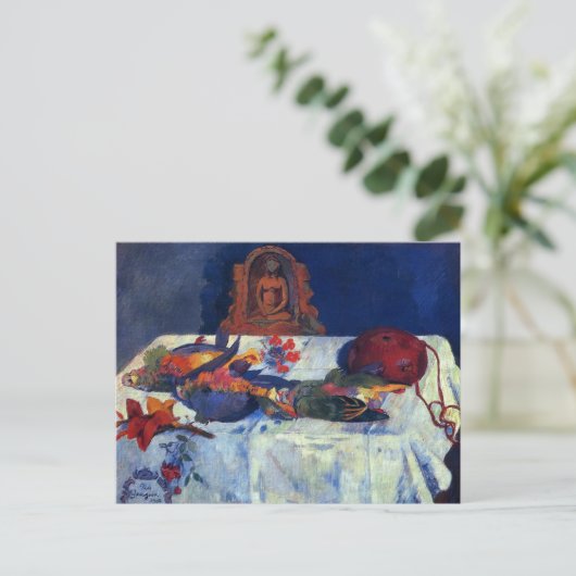 'Stilleven met wortels' - Paul Gauguin Briefkaart (Staand voorkant)