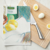 Stilleven ontbijt theedoek (Quarter Fold)