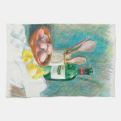 Stilleven ontbijt theedoek (Horizontaal)