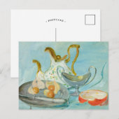 Stilleven op een blauwe achtergrond | Tadeusz Mako Briefkaart (Voorkant / Achterkant)