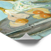 Stilleven op een blauwe achtergrond | Tadeusz Mako Poster (Hoek)