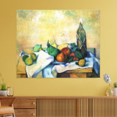 Stilleven ~ Paul Cézanne Canvas Afdruk (Insitu (Woonkamer))