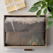 Stilleven Pauwveren Denneappels Decoupage Tissuepapier (Geschenk)