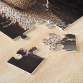 Stilleven Peacock veren Pinecones Legpuzzel (Zijkant)