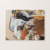 Stilleven, Pekka Halonen, Kunst Legpuzzel (Horizontaal)