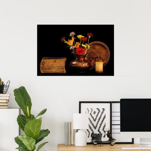  stilleven poster (Thuiskantoor)