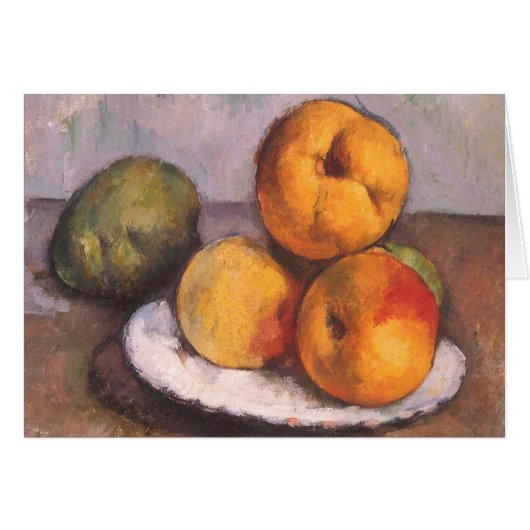 Stilleven Quince, Appels, Peren door Paul Cezanne (Voorkant Horizontaal)