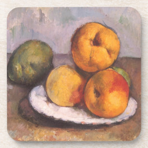 Stilleven Quince, Appels, Peren door Paul Cezanne Drankjes Onderzetter