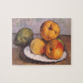 Stilleven Quince, Appels, Peren door Paul Cezanne Legpuzzel