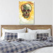 Stilleven Schedel door Vincent van Gogh Canvas Afdruk (Insitu (Slaapkamer))