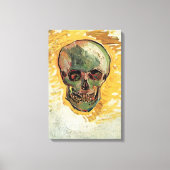 Stilleven Schedel door Vincent van Gogh Canvas Afdruk (Voorkant)