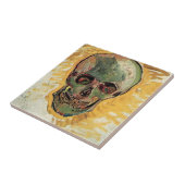 Stilleven Schedel door Vincent van Gogh Tegeltje (Zijkant)