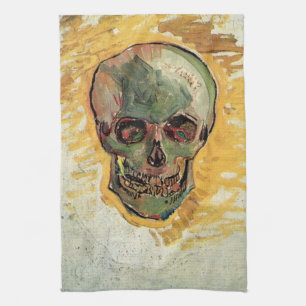 Stilleven Schedel door Vincent van Gogh Theedoek