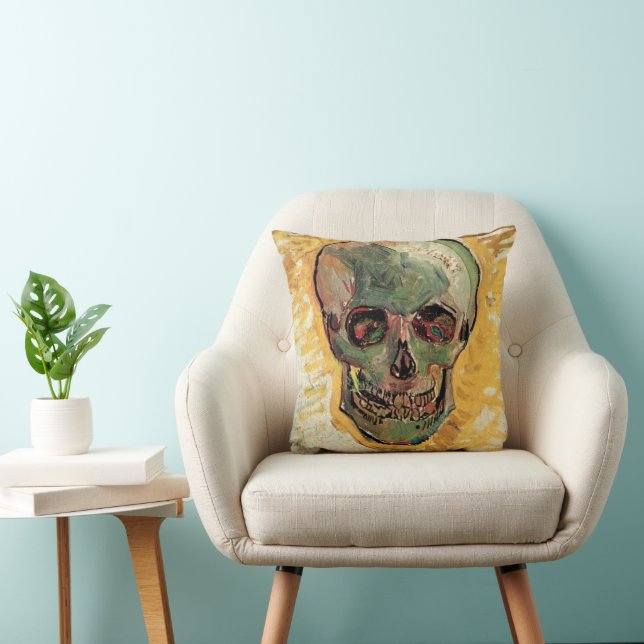 Stilleven Schedel van Vincent van Gogh Kussen (Stoel)