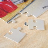 Stilleven schilderen groenten op snijplank legpuzzel (Zijkant)