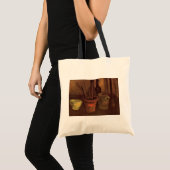Stilleven Schilderkwasten in Pot door Vincent van  Tote Bag (Voorkant (product))