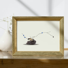 Stilleven Seashell en Ivory Collage Poster