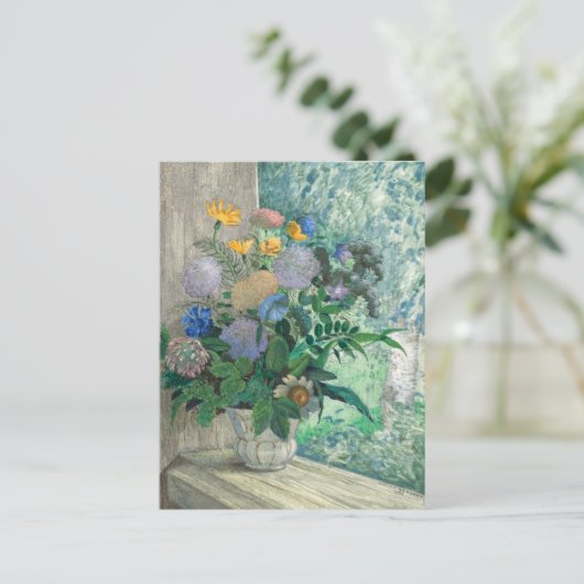 stilleven | Sergey Chekhonin Briefkaart (Staand voorkant)