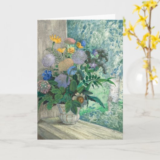 stilleven | Sergey Chekhonin Kaart (Gele Bloem)