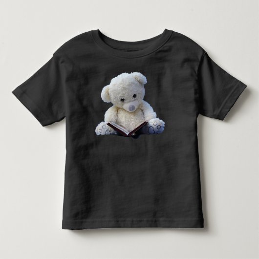 Stilleven, Teddy, Wit Kinder Shirts (Voorkant)