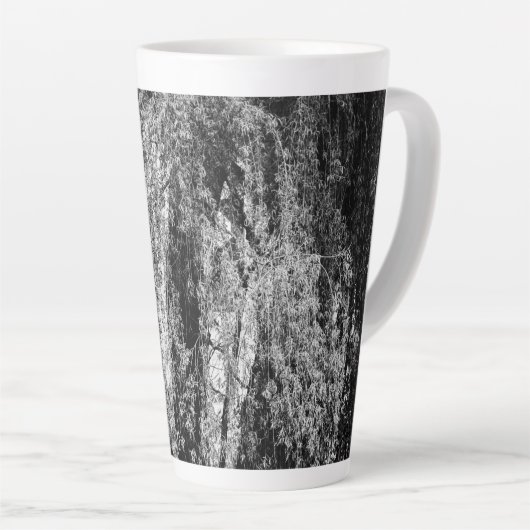 stilleven thuis latte mok (Rechterhoek)